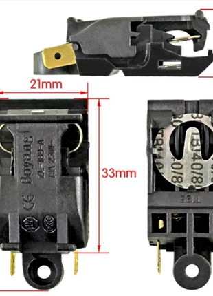 Кнопка термостат для электрочайника 13А, 16А