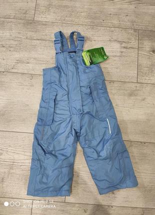 Лыжный полукомбинезон штаны pocopiano 74/80 см
