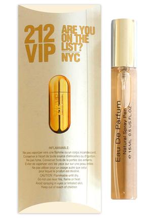 Жіночий міні парфуми Carolina Herrera 212 VIP, 20 мл