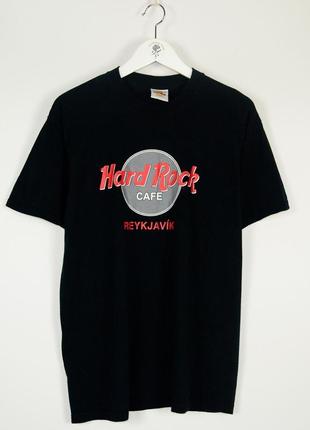 Вінтажна оверсайз футболка hard rock cafe reykjavik