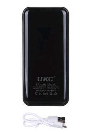 Характеристики Павер Банк UKC 30000 mAh (5556) Black