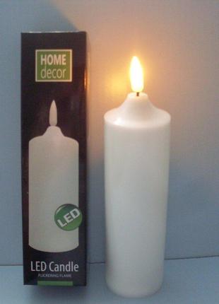Світлодіодна свічка - біла HOME DECOR HD-100
