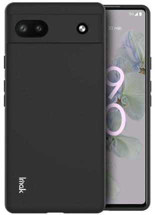 Google Pixel 6a силиконовый (TPU) чехол IMAK UC-3 Series Black