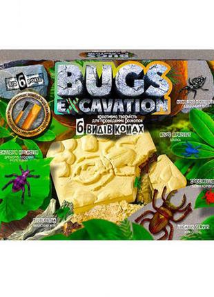 Набор для проведения раскопок Danko Toys Bugs Excavation насек...