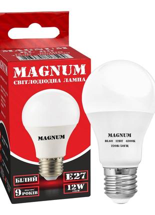 Лампа светодиодная MAGNUM BL 60 12Вт 4100K 220В E27