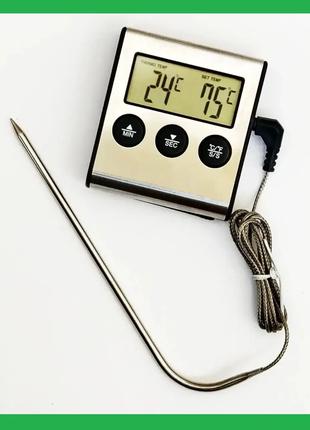 Профессиональный цифровой кухонный термометр для мяса и теста ...