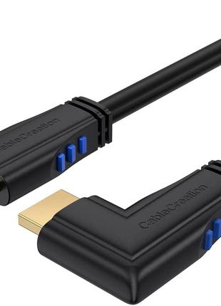 Кабель HDMI CableCreation 2 м, прямой угол