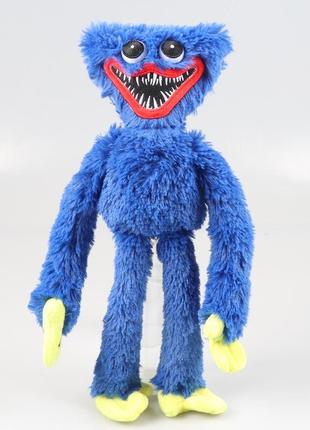 Іграшка м'яка Хагі Вагі та Кісі Місі з Poppy Playtime 40 см синій