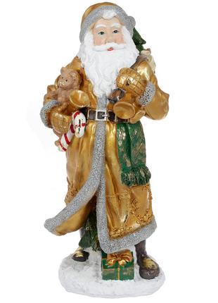 Декоративная фигурка Санта, 45см, цвет - золото