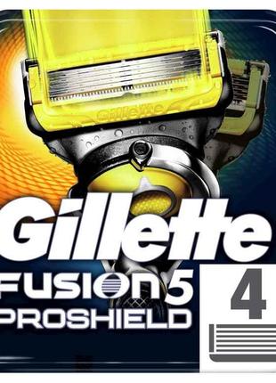 * Змінні касети GILLETTE Fusion ProShield (4 шт.),Аксесуари дл...