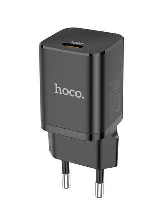 Адаптер мережевий HOCO rigorous charger N19 |Type-C, 25W, 3A, ...