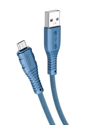 Кабель Hoco Micro USB Nano silicone charging Data cable X67 |1...