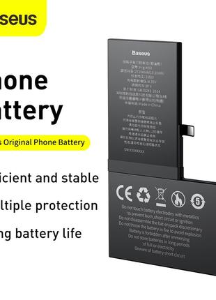 Акумулятор BASEUS Original Phone Battery 2716mah для iPhone X ...