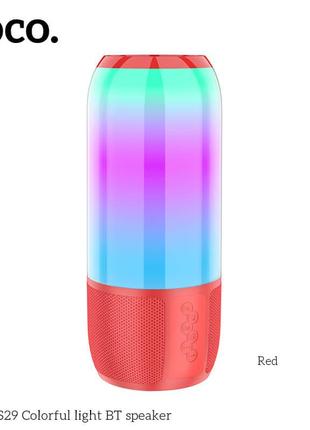 Акустика Hoco Colorful light BT speaker DS29 |BT5.0, AUX, FM, ...