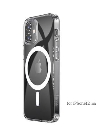 Чохол HOCO Transparent TPU magnetic protective case для iPhone...
