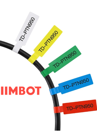 Етикетки для кабелю для термопринтерів Niimbot D110/D101, Ukrmark