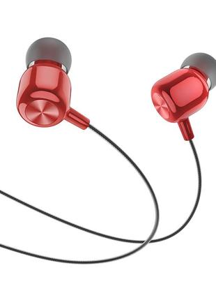 Навушники Hoco String wired earphones with microphone M87