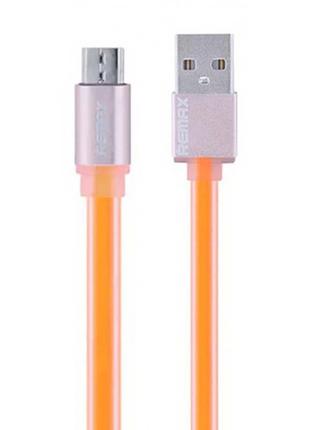 Кабель Micro USB REMAX Colourful 005m