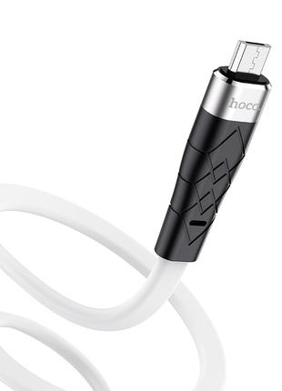 Кабель Hoco Micro USB Angel silicone charging Data cable X53 |...