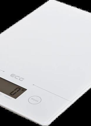 Весы кухонные ECG KV 117 SLIM white