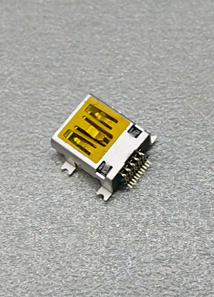 🔥Разъем mini USB 10 pin.Для планшетов и авторегистраторов. Ориг!