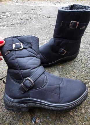 Утеплённый демисезонный сапоги ботинки sylvine 39-38 hogo-tex