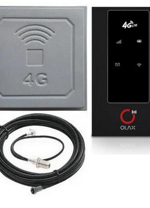 4G Wi-Fi роутер OLAX MF981 + Широкосмугова 4G/3G/GSM антена R-...