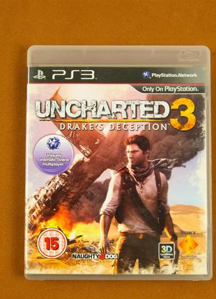 Диск Playstation 3 - Uncharted 3 Drake's Deception