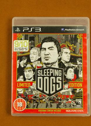 Диск Playstation 3 - Sleeping Dogs (Limited Edition)