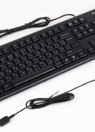 Клавіатура+миша ігрові A4Tech KR-8372 (Black) (4711421859301) ...
