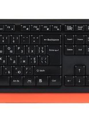 Клавіатура+миша безпровідні A4Tech FG1010 (Orange) Fstyler Bla...