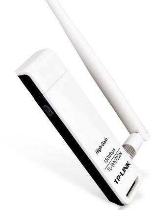 Безпровідний мережевий адаптер TP-Link TL-WN722N USB (150Mbps ...