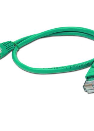 Патч корд Cablexpert UTP кат.5E 0.5м зелений (код 55901)
