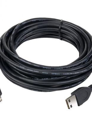 Кабель-подовжувач USB2.0 AM-AF 3м Cablexpert, преміум (CCP-USB...