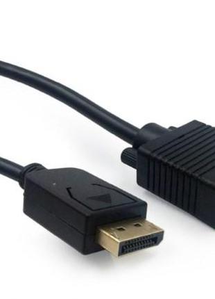 Кабель DP - VGA 1.8м Cablexpert (CCP-DPM-VGAM-6) (код 97849)