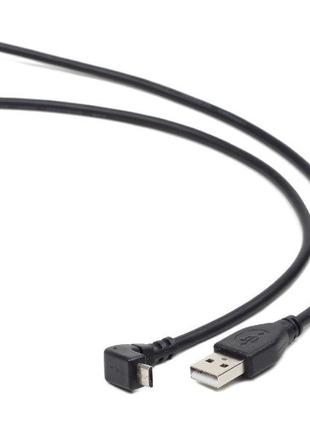 Кабель USB2.0-microUSB 1.8м Cablexpert, кутовий (CCP-mUSB2-AMB...