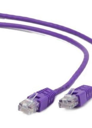 Патч корд Cablexpert UTP кат.5E0.5м фіолетовий (код 78567)