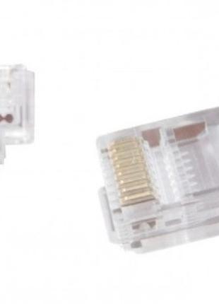 Конектор RJ-45 Cablexpert LC-PTU-01/10, модульна вилка 8P8C по...