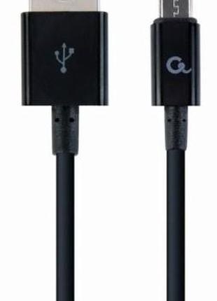 Кабель USB2.0-microUSB 2м Cablexpert, преміум (CC-USB2P-AMmBM-...