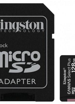 Карта пам'яті microSD 128GB Kingston Canvas Select Plus Class ...