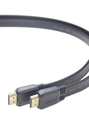 Кабель HDMI - HDMI 1.8м Cablexpert, v1.4, плоский (CC-HDMI4F-6...