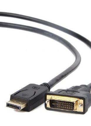 Кабель DP - DVI 1.8м Cablexpert (CC-DPM-DVIM-1.8М) (код 83505)