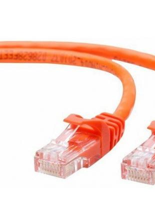 Патч корд Cablexpert UTP кат.5E 0.25м помаранчевий (код 78571)