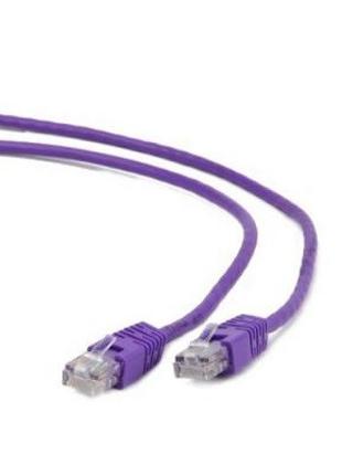 Патч корд Cablexpert UTP кат.5E 0.25м фіолетовий (код 78573)