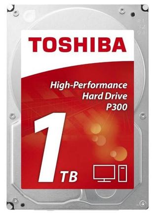 Жорсткий диск 3.5" 1TB Toshiba P300 Desktop PC (SATA 6Gb/s, 72...
