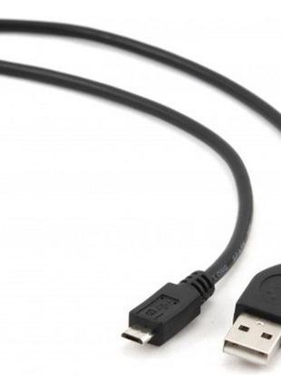 Кабель USB2.0-microUSB 3м Cablexpert, преміум (CCP-mUSB2-AMBM-...