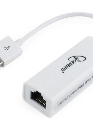 Адаптер Gembird NIC-U2-02 USB на Fast Ethernet (код 95058)