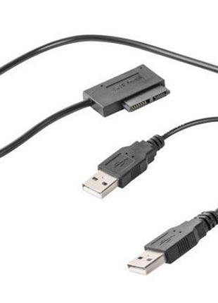 Перехідник Cablexpert A-USATA-01з USB 2.0 на Slimline SATA 13 ...