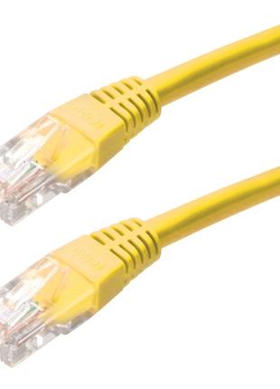 Патч корд Cablexpert UTP кат.5E 2м жовтий (код 63172)