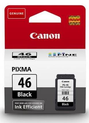 Картридж Canon PG-46 (Pixma E404/E464) Black (9059B001) (код 7...